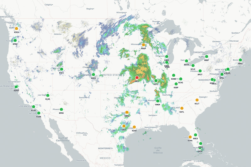 METAR Map
